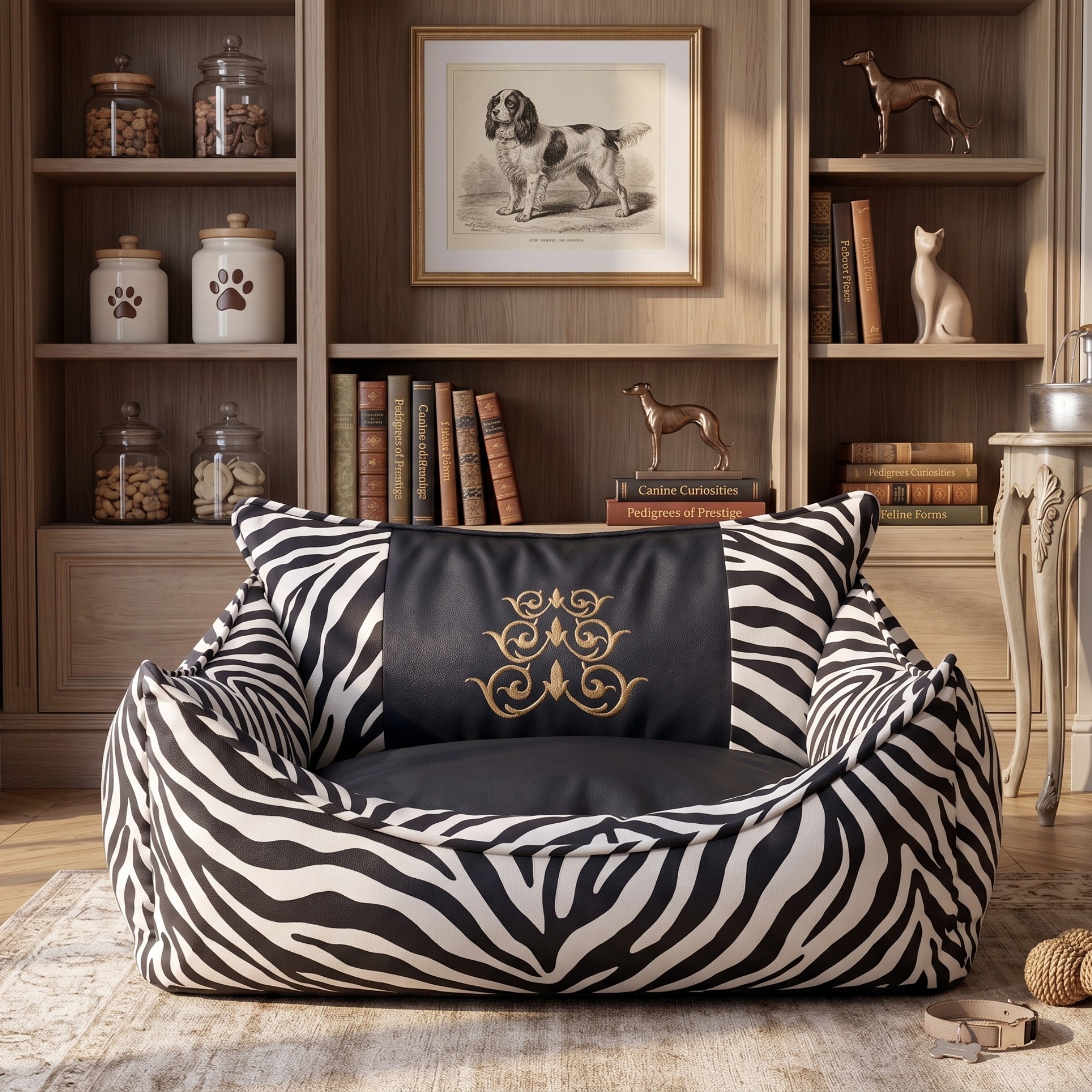 Cuccia per Cani in Cotone Soft – Collezione Stile Animalier